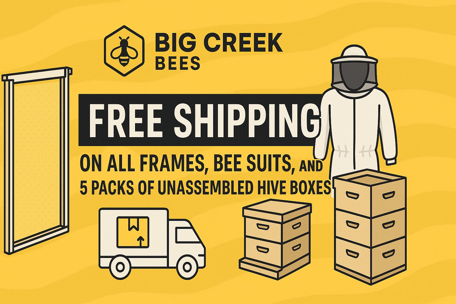 Hives & Components – Big Creek Bees