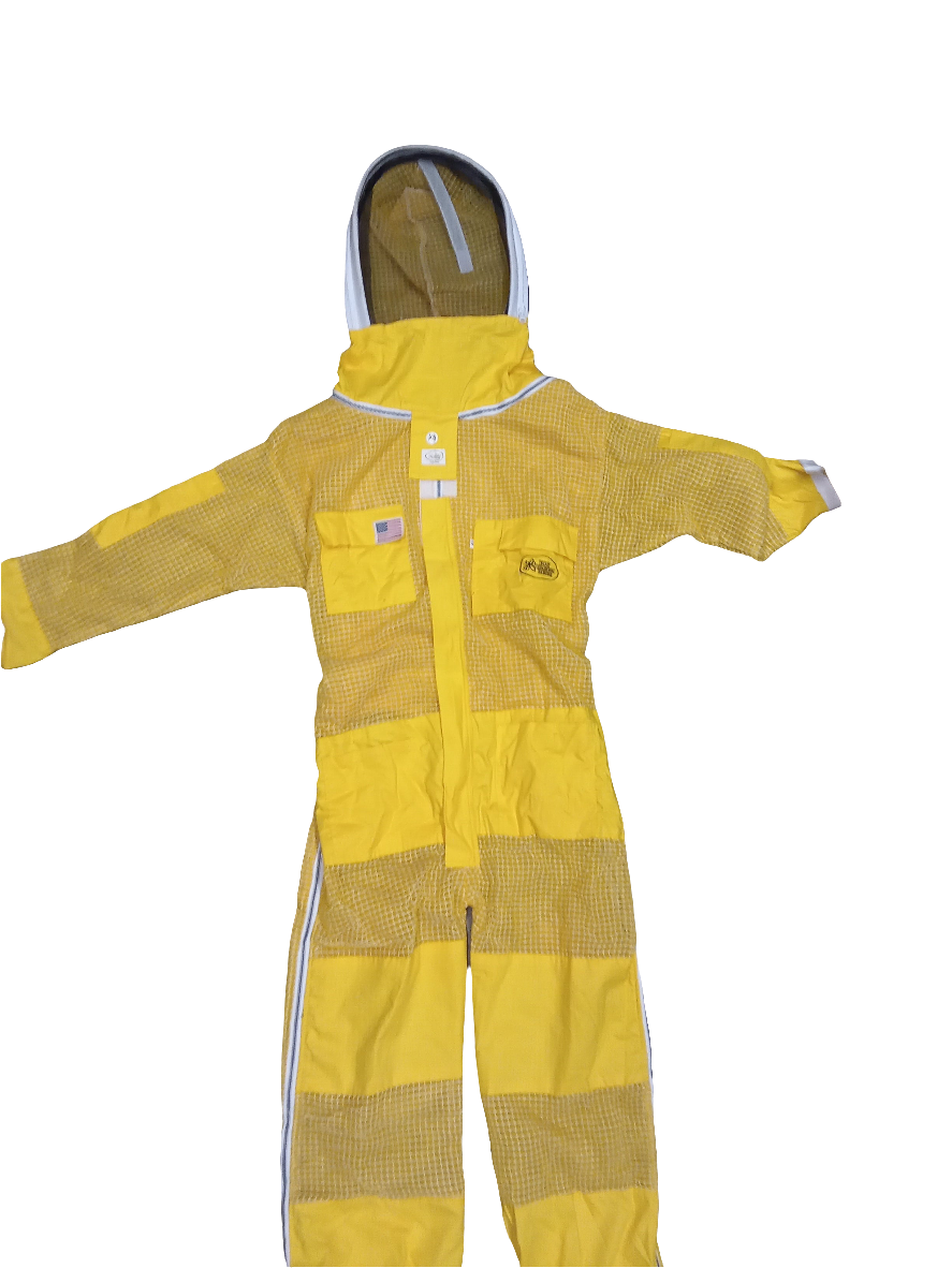 Big Creek Bees- Ventilated Suit (Yellow)