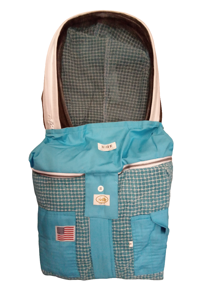 Big Creek Bees- Ventilated Suit (Blue)