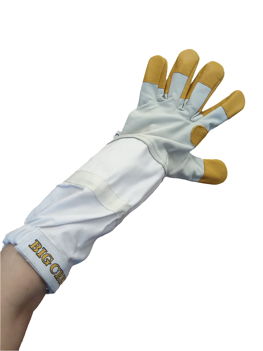 Big Creek Bees- Multi Layer Glove (White)