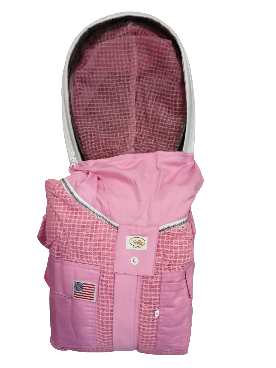 Big Creek Bees- Ventilated Suit (Pink)