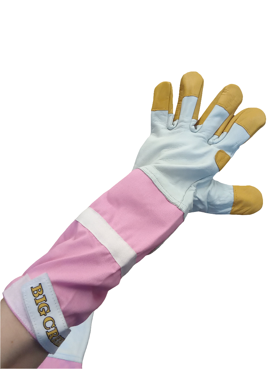 Big Creek Bees- Multi Layer Glove- (Pink)