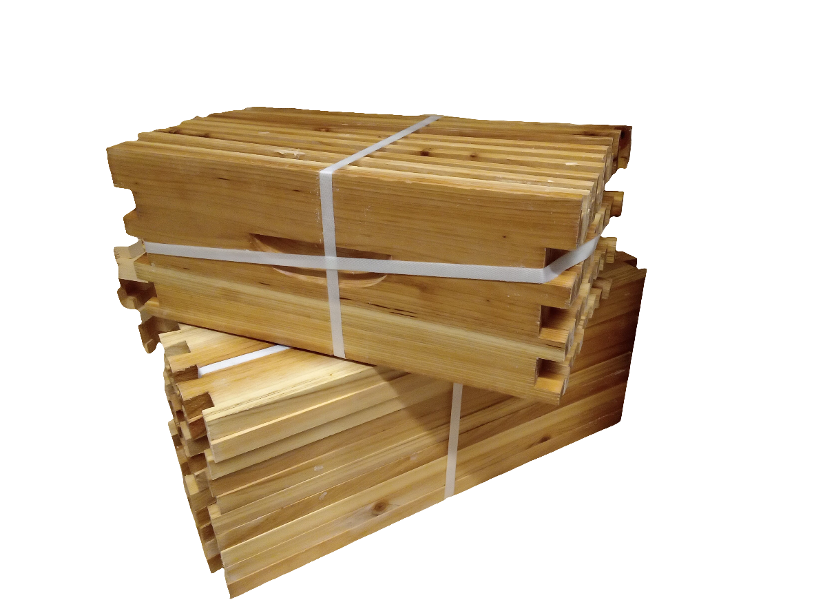 10 Frame Medium Hive - Wax Dipped (Unassembled)
