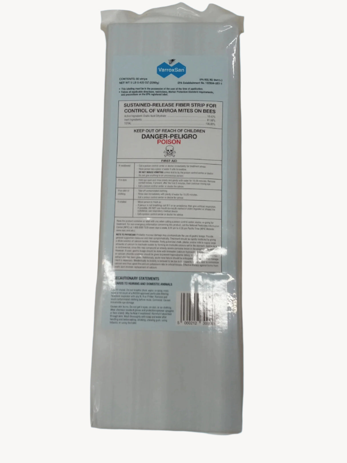 Varroxsan Oxalic Acid Strips