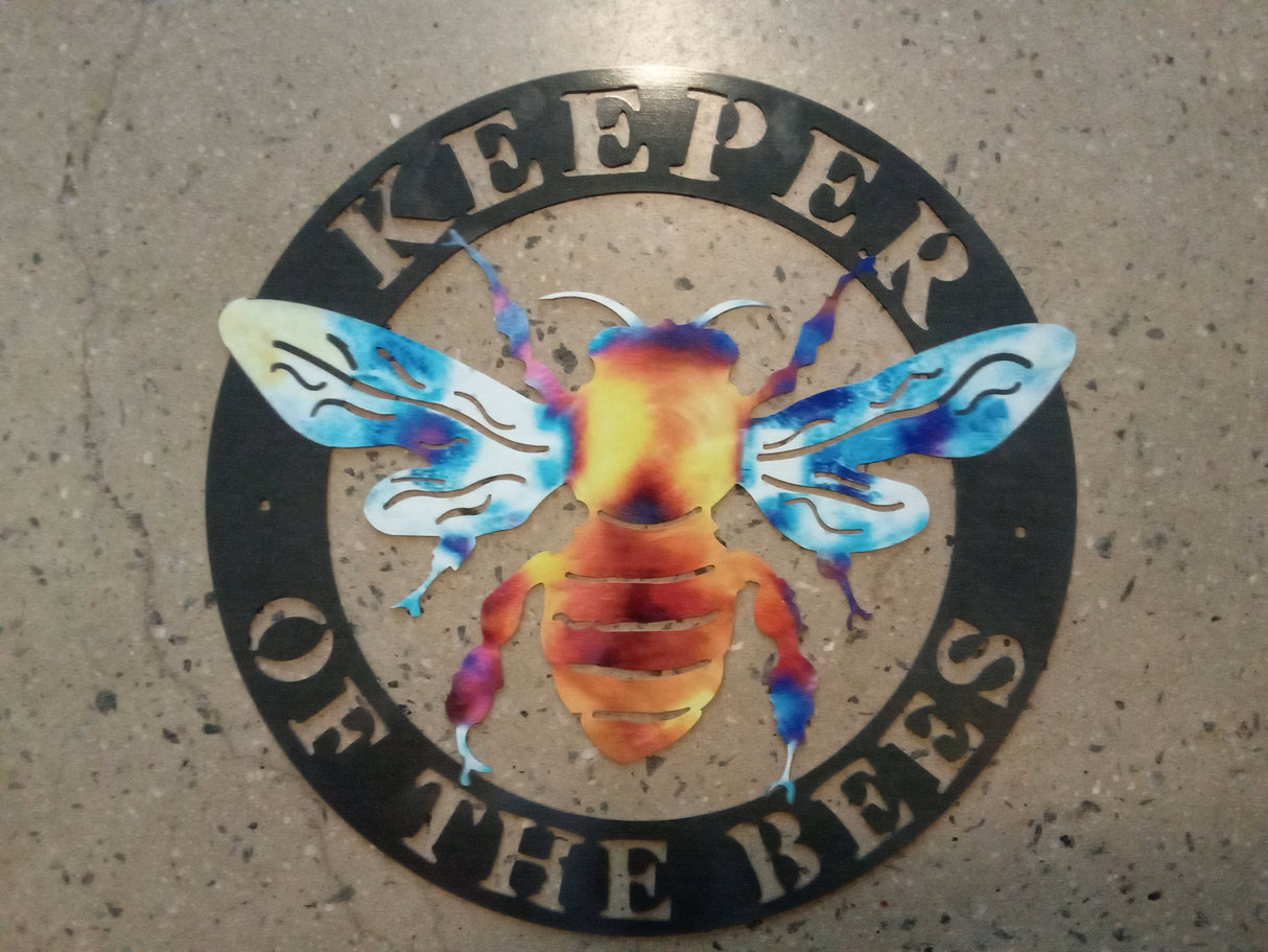 Keeper of the Bees Sign