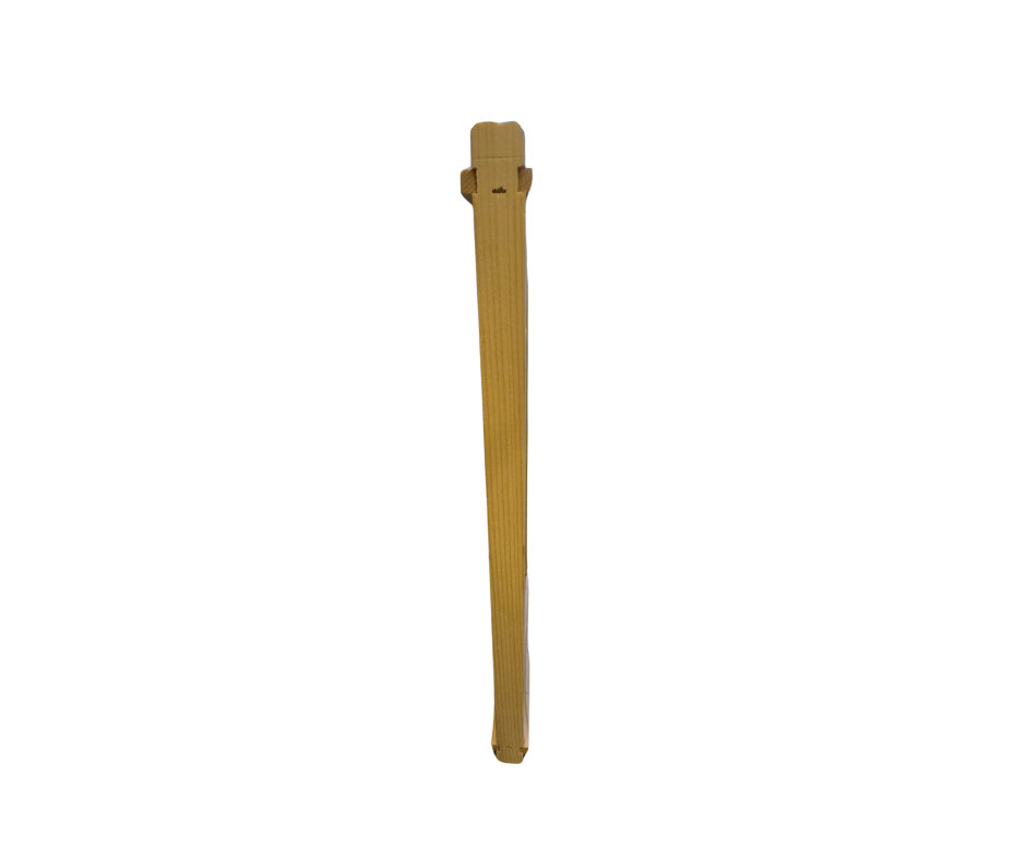 Double Wax Dipped Hive Frames (Wooden Frame + Plastic Foundation) (OVERSTOCK)