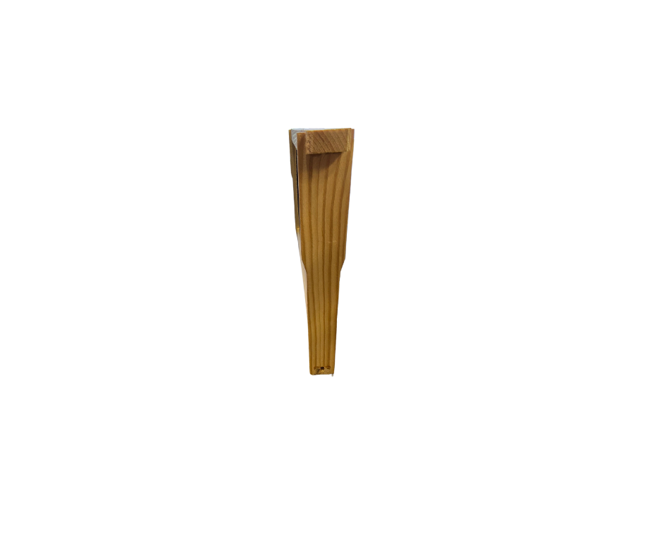 Double Wax Dipped Hive Frames (Wooden Frame + Plastic Foundation) (OVERSTOCK)